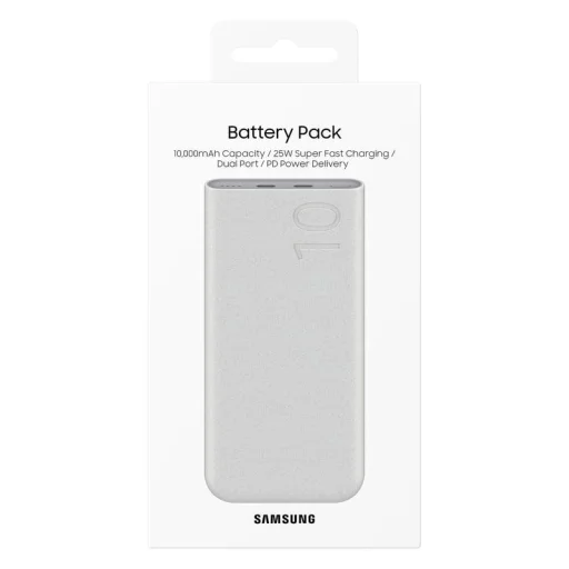 Powerbank Samsung EB-P3400XUEGWW FastCharge 2x USB-C 25W 10000mAh - bézs - 5