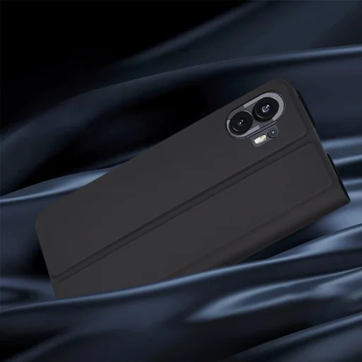  Techsuit - Magskin Könyv - Nothing Telefon (2) - Fekete tok - 5