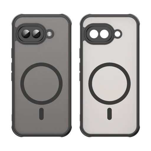  Techsuit - HaloFrost II MagSafe - Google Pixel 9a - Fekete tok - 2