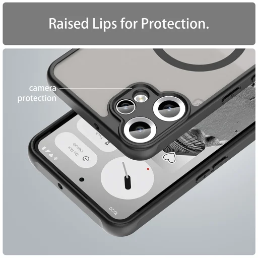  Techsuit - HaloFrost II MagSafe - Nothing CMF Telefon 2 Pro - Fekete tok - 7