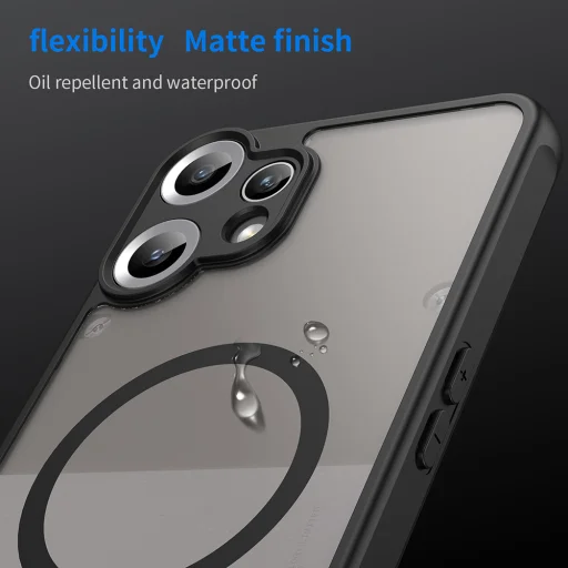  Techsuit - HaloFrost II MagSafe - Nothing CMF Telefon 2 Pro - Fekete tok - 8