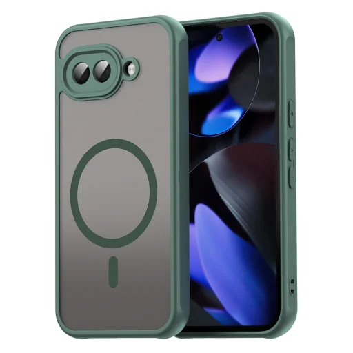  Techsuit - HaloFrost II MagSafe - Google Pixel 9a - Zöld tok - 1