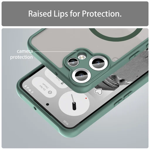  Techsuit - HaloFrost II MagSafe - Nothing CMF Phone 2 Pro - Zöld tok - 5
