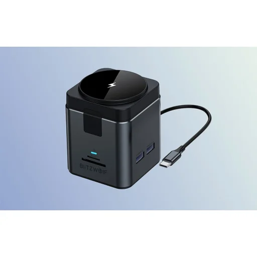 Dokkolóállomás 9 az 1-ben BlitzWolf BW-TH17 + 15W töltő - 6