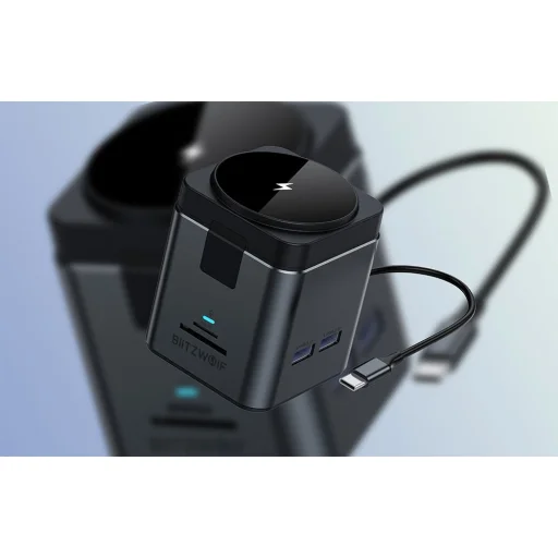 Dokkolóállomás 9 az 1-ben BlitzWolf BW-TH17 + 15W töltő - 11