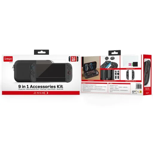 iPega SW2194P 9 az 1-ben Sport Csomag Slim Nintendo Switch 2-hez - 6