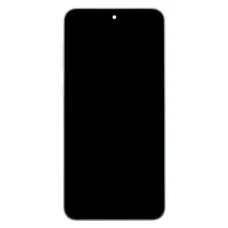 LCD kijelző + Érintőegység + Előlapi borítás Samsung A366B Galaxy A36 5G Lime (Szervizcsomag)