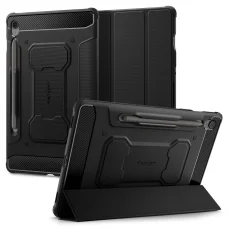 Samsung Galaxy Tab S9 / S10 FE čierne puzdro Spigen Rugged Armor Pro