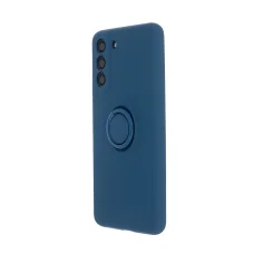 Ujjgyűrűs tok Samsung Galaxy S21 FE-hez kék tok