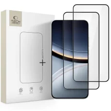 Tech-Protect Glass Fit+ 2-pack Xiaomi Poco F7 5G Fekete üvegfólia