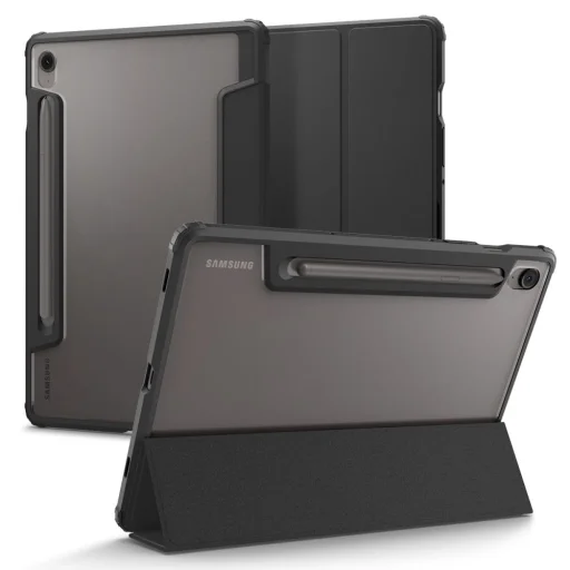  Galaxy Tab S9 11.0 / S10 Fe 10.9 X710 / X716b / X520 / X526 Fekete Spigen Ultra Hybrid Pro tok - 1