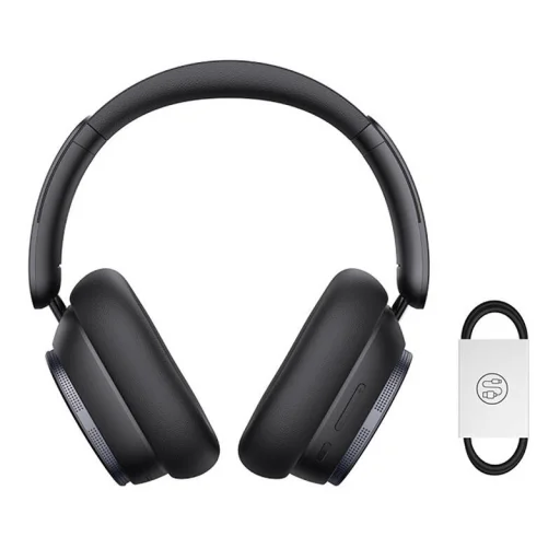Baseus Bowie H1 PRO Vezeték nélküli Bluetooth fejhallgató (fekete) - 7