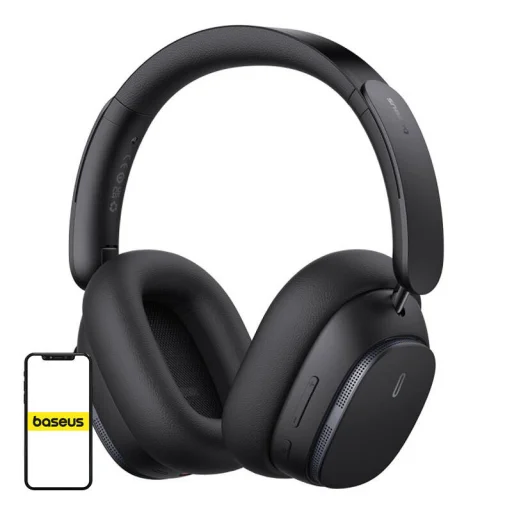 Baseus Bowie H1 PRO Vezeték nélküli Bluetooth fejhallgató (fekete) - 1