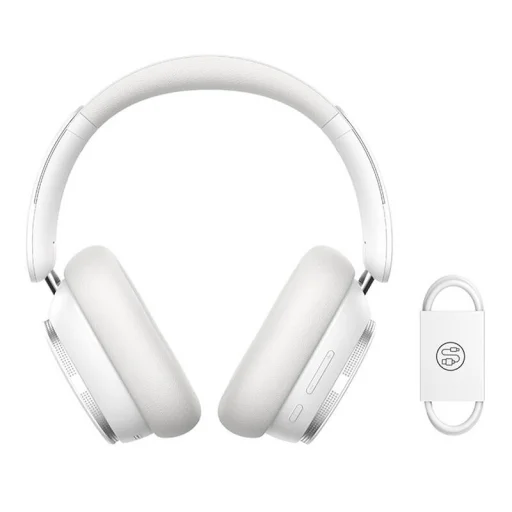 Baseus Bowie H1 PRO Vezeték nélküli Bluetooth fejhallgató (fehér) - 7
