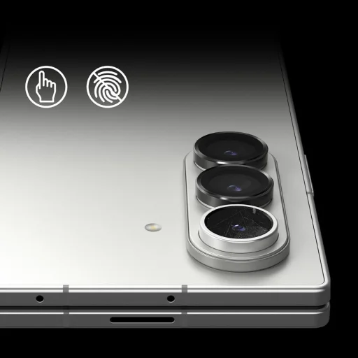 Ringke kamera keretvédő 2 db-os Galaxy Z Fold 7 fekete üvegfólia - 6