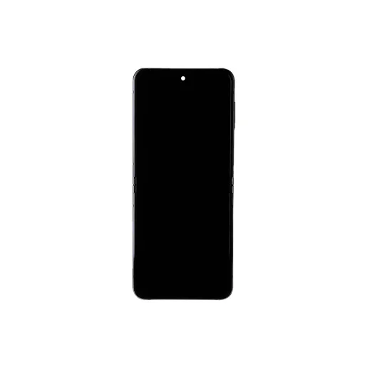 LCD kijelző + Érintőképernyő egység + Előlap Samsung F731 Galaxy Z Flip 5 5G Levendula (Szerviz csomag), - 1