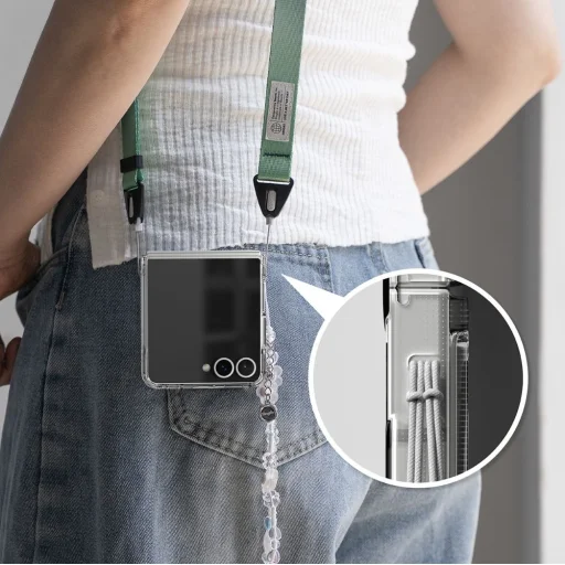 Ringke Fusion Galaxy Z Flip 7 Átlátszó tok - 7