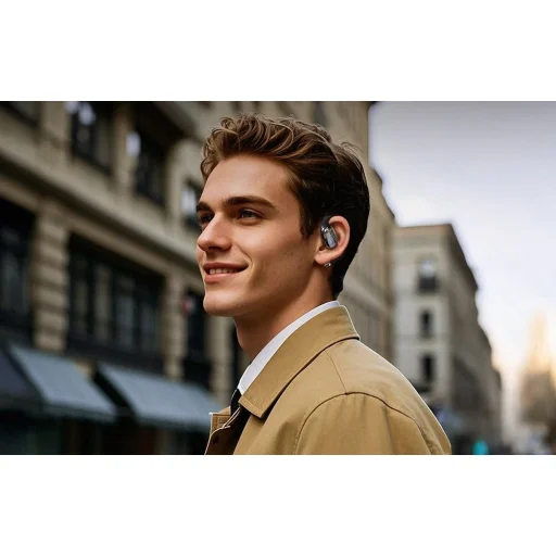 QCY Crossky R70 vezeték nélküli fülhallgató (kék) - 7