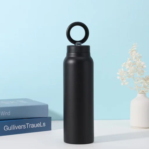 Mágneses tartó MagSafe-kompatibilis 750 ml-es tartállyal fekete - 2