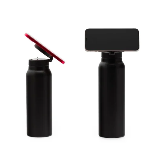 Mágneses tartó MagSafe-kompatibilis 750 ml-es tartállyal fekete - 3