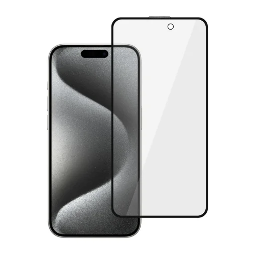 Edzett üveg Tel Protect 10X Privacy Titanium iPhone 15 Pro üvegfólia - 2