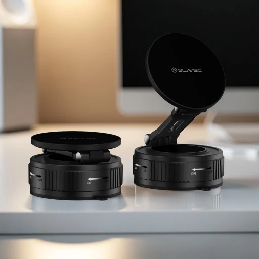 Blavec autós tartó BHV-02 vákuumos, mágneses (BHV02-PMB) fekete - 2