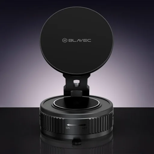 Blavec autós tartó BHV-02 vákuumos, mágneses (BHV02-PMB) fekete - 4