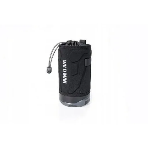 WILDMAN utazótáska palacktartóhoz kerékpár kormányra 1L R1 fekete - 1