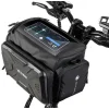 WILDMAN utazótáska kerékpár kormányra cipzárral 4L GS6 fekete thumbnail