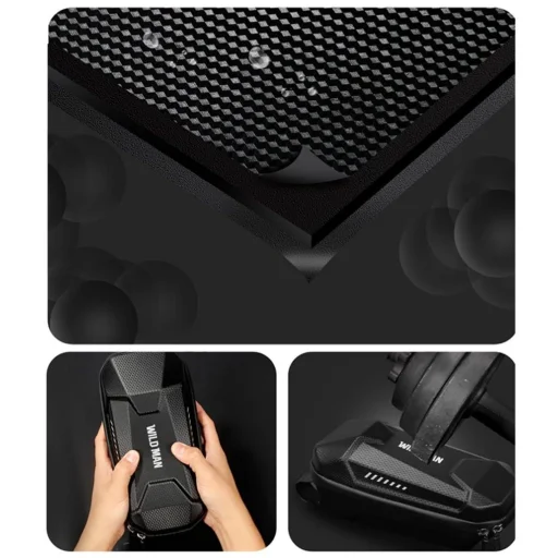 WILDMAN utazótáska rollerhez vízálló 2L ES8 fekete - 5