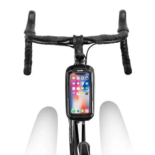 WILDMAN utazó táska kerékpárvázhoz cipzárral 1L (4"-7") XS2 fekete - 6