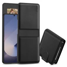  Galaxy Z Flip 6 / 7 Fe Fekete Tech-protect Wallet tok