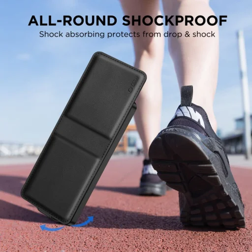  Galaxy Z Flip 6 / 7 Fe Fekete Tech-protect Wallet tok - 3