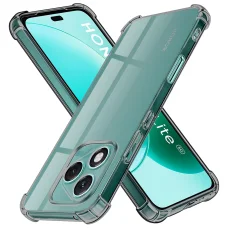  Honor 400 Lite Füst Fekete Techsuit Ütésálló Átlátszó Szilikon tok