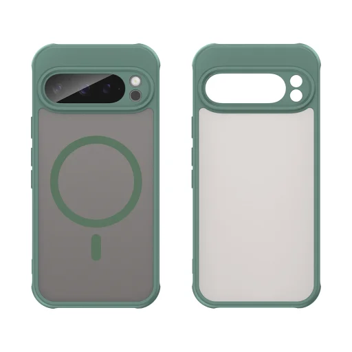  Techsuit - HaloFrost II MagSafe - Google Pixel 9 Pro - Zöld tok - 2