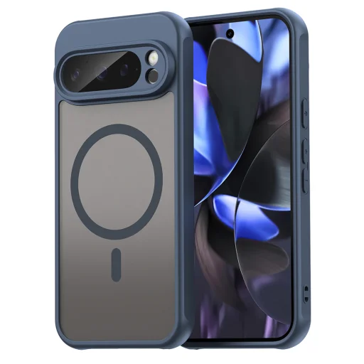  Techsuit - HaloFrost II MagSafe - Google Pixel 9 Pro - Tengerészkék tok - 1