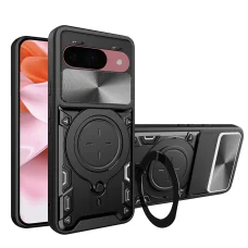  Techsuit - CamGuard Pro - Google Pixel 9 / 9 Pro - Fekete tok
