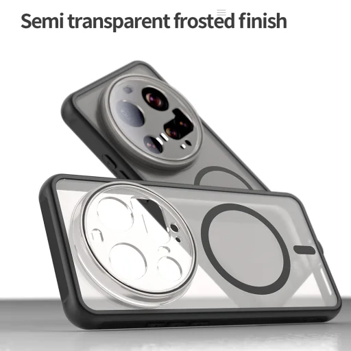  Techsuit - HaloFrost II MagSafe - Xiaomi 15 Ultra - Fekete tok - 4