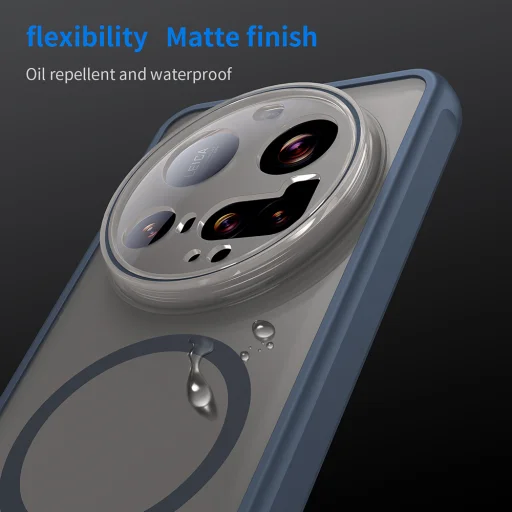 Techsuit - HaloFrost II MagSafe - Xiaomi 15 Ultra - Tmavomodré puzdro - 8