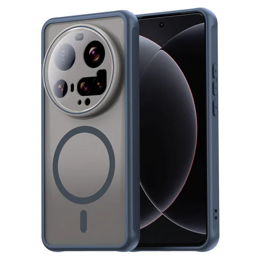 Techsuit - HaloFrost II MagSafe - Xiaomi 15 Ultra - Tmavomodré puzdro - 1