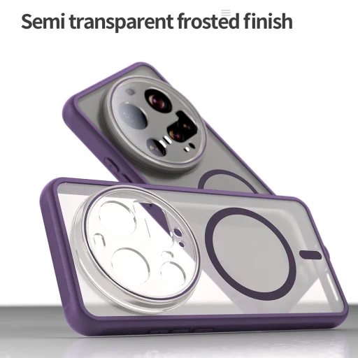  Techsuit - HaloFrost II MagSafe - Xiaomi 15 Ultra - Lila tok - 6