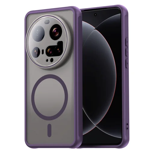  Techsuit - HaloFrost II MagSafe - Xiaomi 15 Ultra - Lila tok - 1