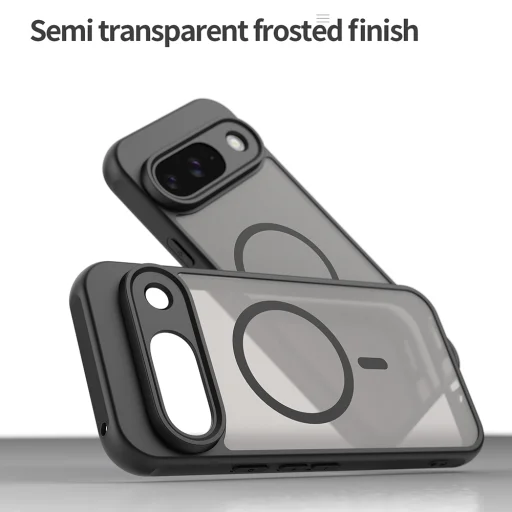  Techsuit - HaloFrost II MagSafe - Google Pixel 9 - Fekete tok - 4