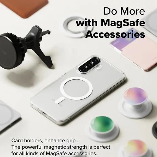  Samsung Galaxy A36 5G / A56 5G Átlátszó Ringke Fusion MagSafe tok - 2