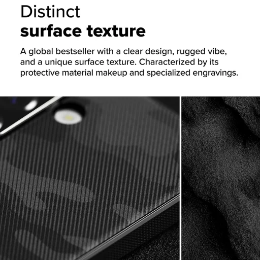  Samsung Galaxy A36 5G / A56 5G Fekete Terepmintás Ringke Onyx Design tok - 6