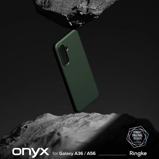  Samsung Galaxy A36 5G / A56 5G Sötét Zöld Ringke Onyx tok - 4