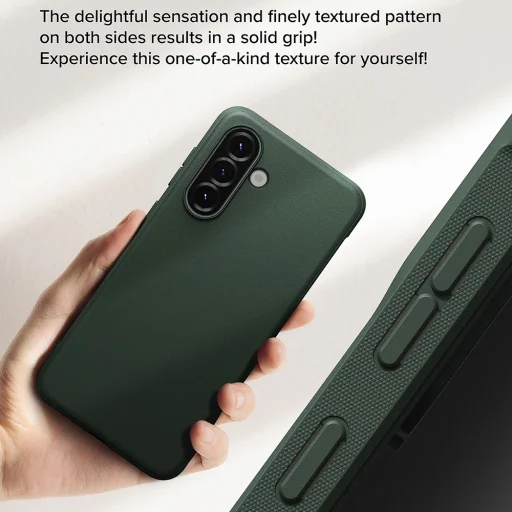  Samsung Galaxy A36 5G / A56 5G Sötét Zöld Ringke Onyx tok - 13