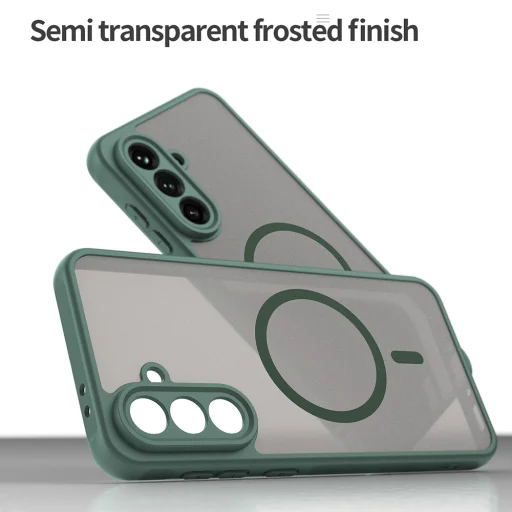  Techsuit - HaloFrost II MagSafe - Samsung Galaxy A36 5G - Zöld tok - 3