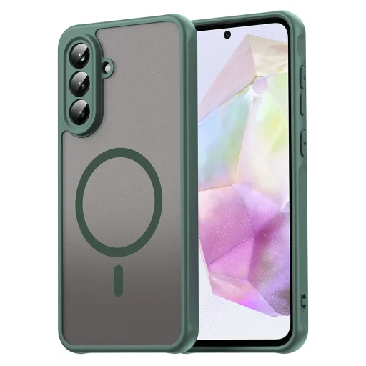  Techsuit - HaloFrost II MagSafe - Samsung Galaxy A36 5G - Zöld tok - 1