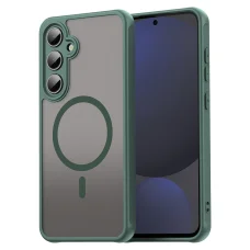  Techsuit - HaloFrost II MagSafe - Samsung Galaxy S24 FE - Zöld tok